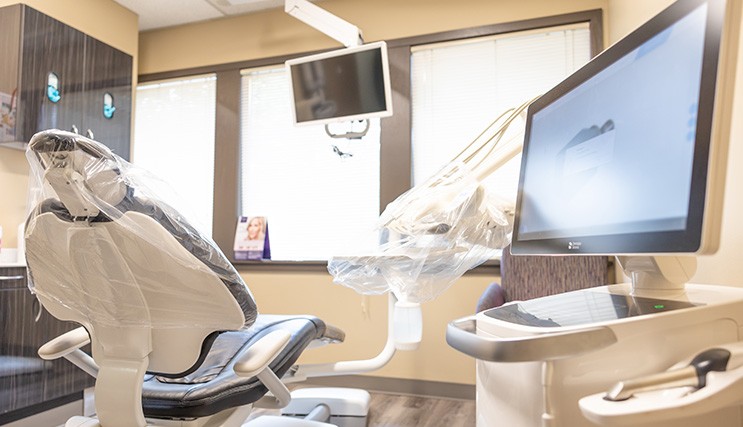 Dental exam room