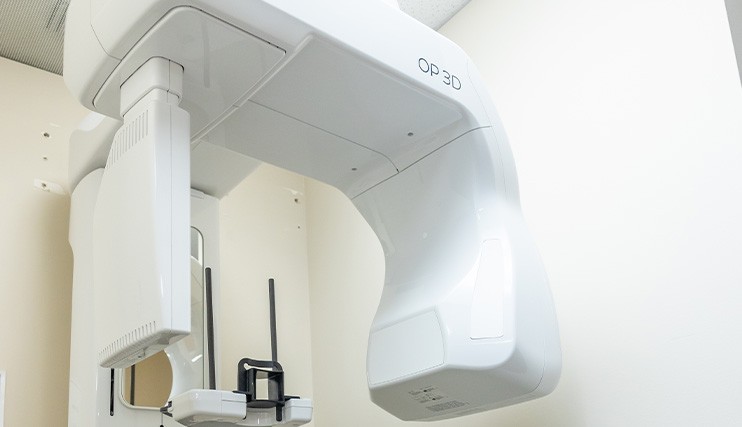 3 D C T cone beam digital x-ray scanner