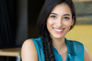 Woman with a healthy, beautiful smile